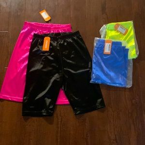 NWT Neon Biker Shorts!